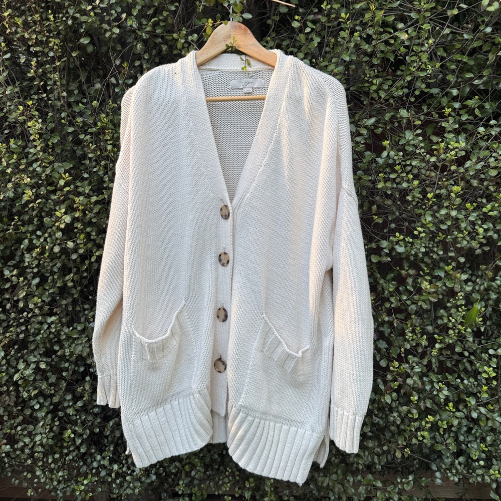 Loft Button-Up Women's Sweater